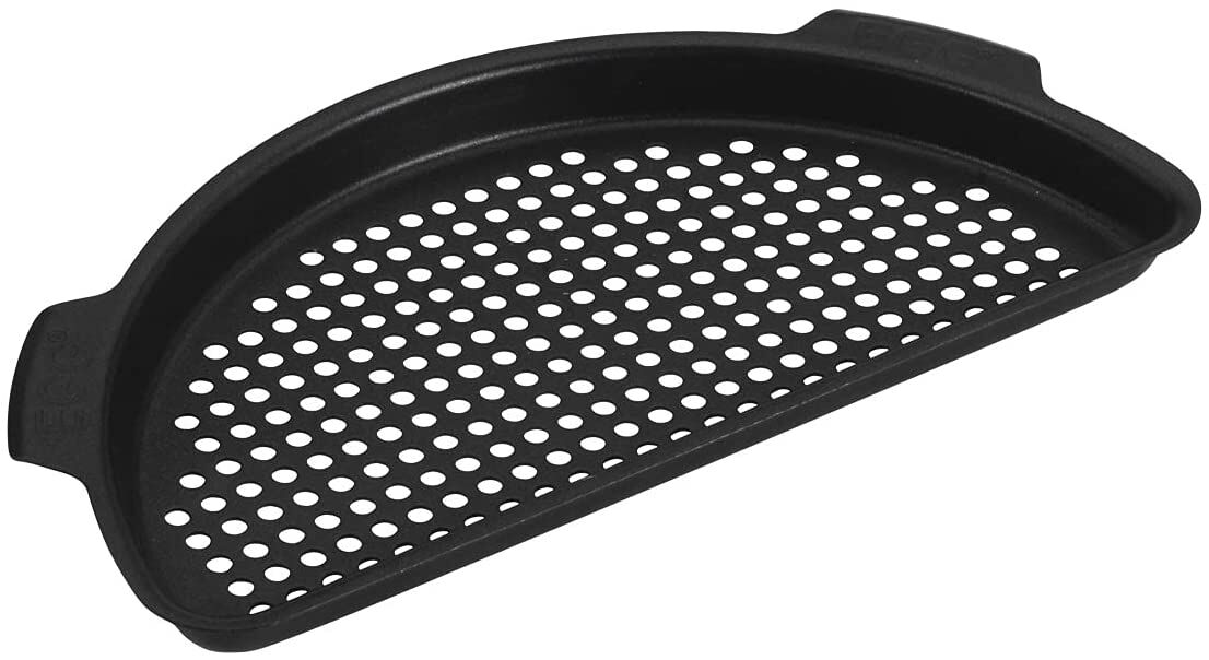 Big Green Egg gelochter halbrunder Rost größe L