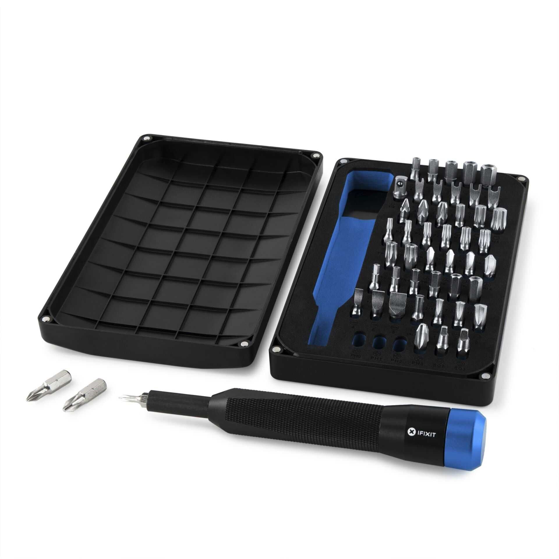 iFixit Mahi Precision Bit Set - Schraubendreher mit Bit-Satz - 48 Stücke - in Koffer