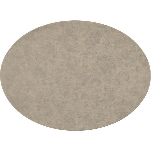 Tischset oval Truman taupe