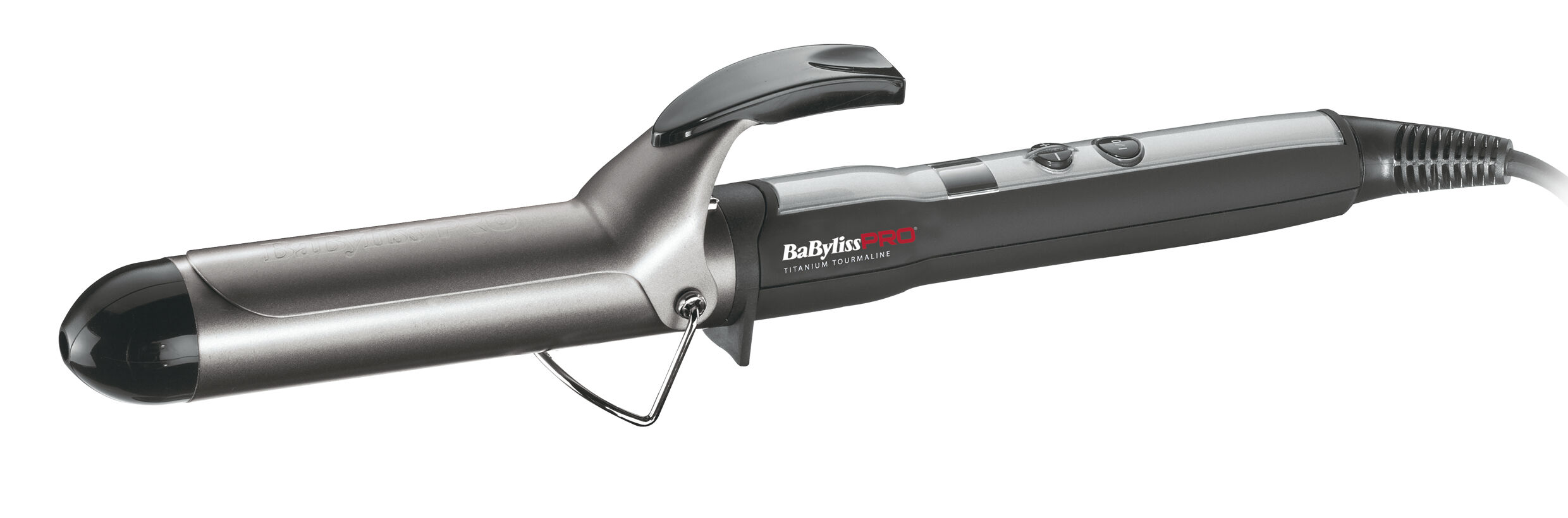 BaByliss BAB2274TTE, Lockenstab, Warm, Gerade fassförmig, Gefärbtes Haar, Lockiges Haar, beschädigtes Haar, normales Haar, Dickes Haar, Dünnes Haar, Schwarz, Titan, Titan