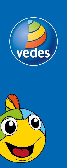 ViDiKom VEDES Fahne 120x300cm VEDESFAHNE