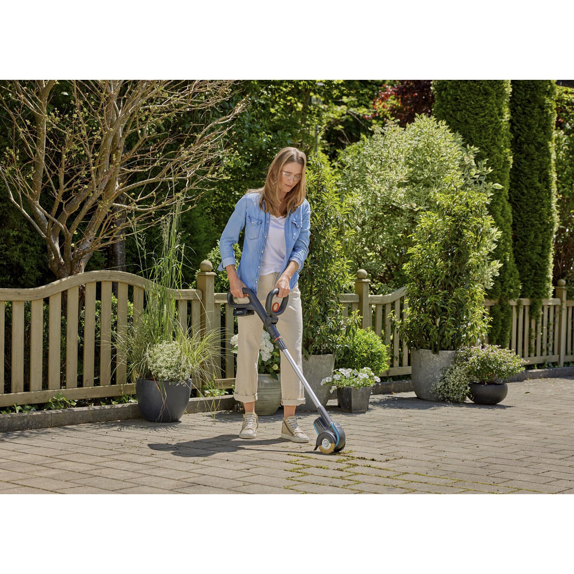Gardena Fugenbürste Stahldraht