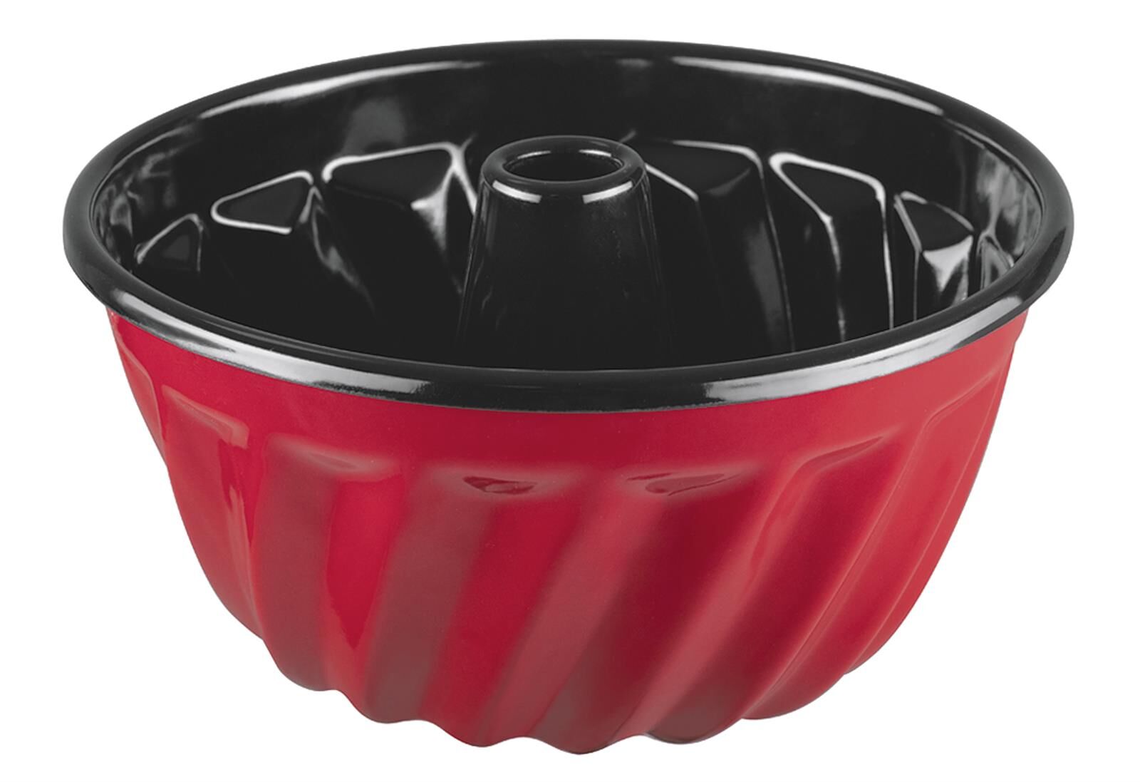 RIESS Gugelhupfform 24cm rot Emaille