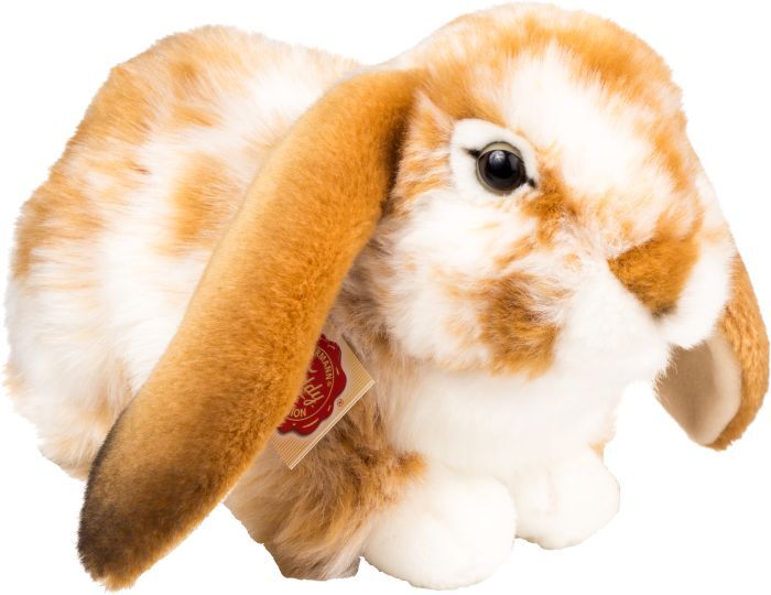 Teddy-Hermann Teddy Hermann Hase sitzend, hellbraun-weiß gescheckt, 30 cm 937913