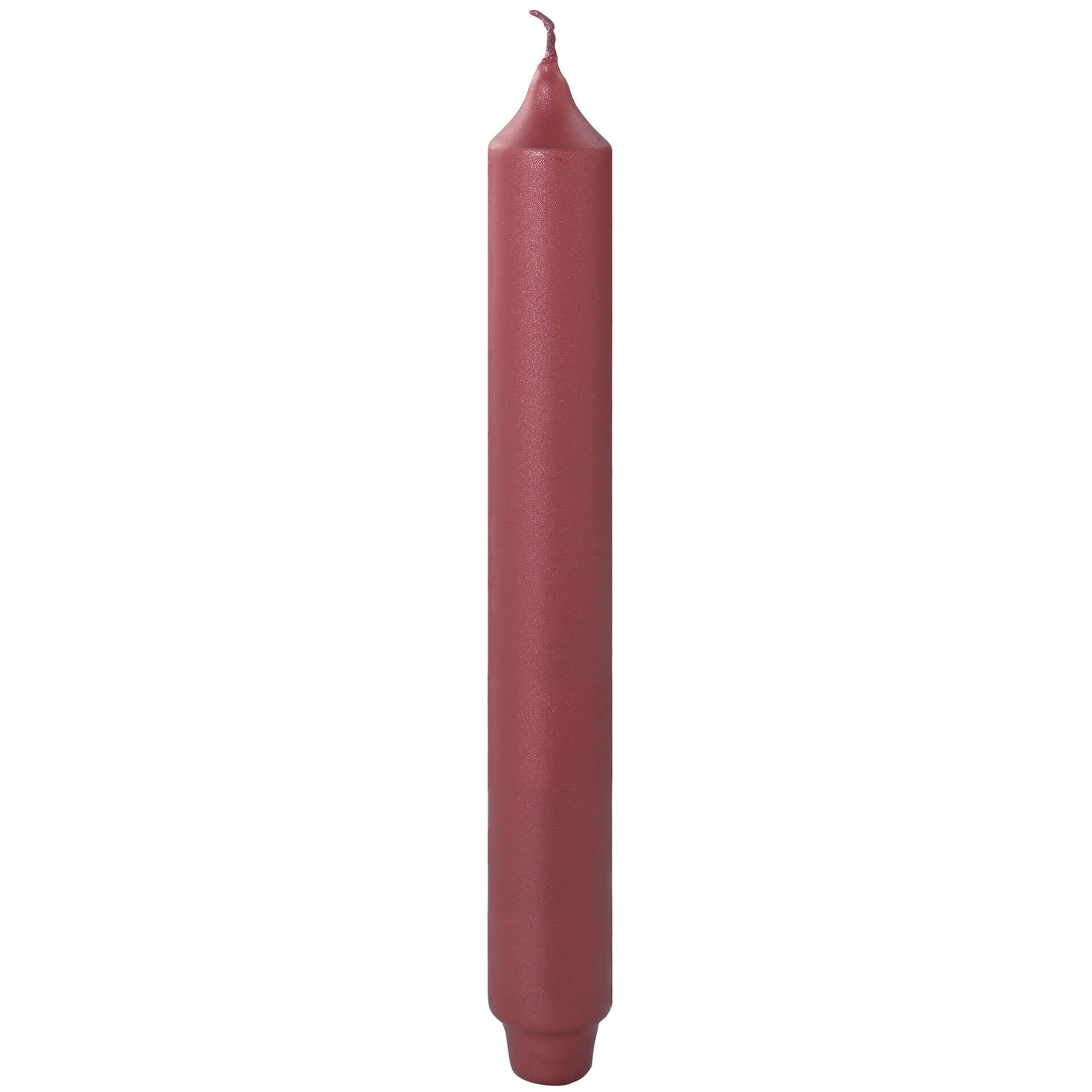 Fink  Stabkerze metallic dunkelrot