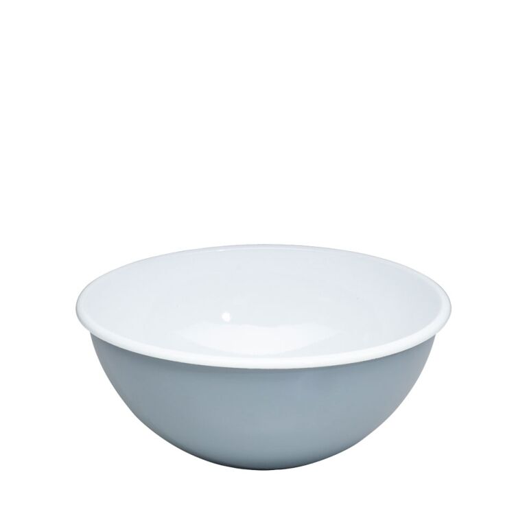 Riess Obst- und Salatschüssel Ø22cm 2L Pure Grey Emaille