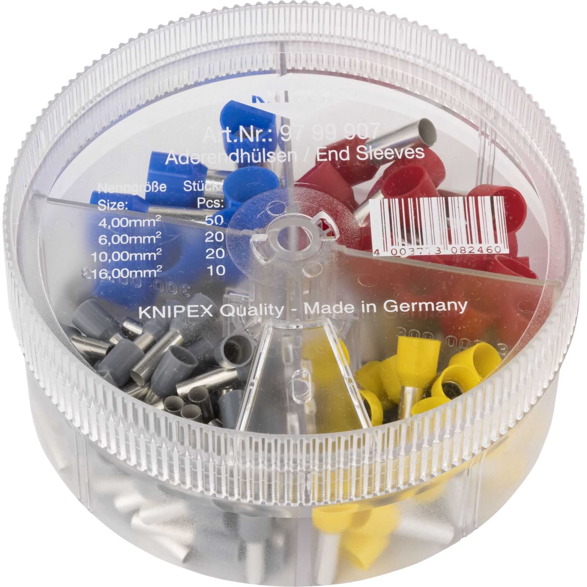 KNIPEX - Aderendhülsen-Kit - with insulated wire ferrules