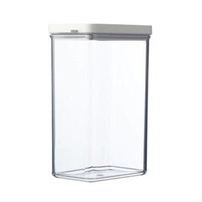 Mepal vorratsdose omnia rechteckig 2000 ml - nordic white