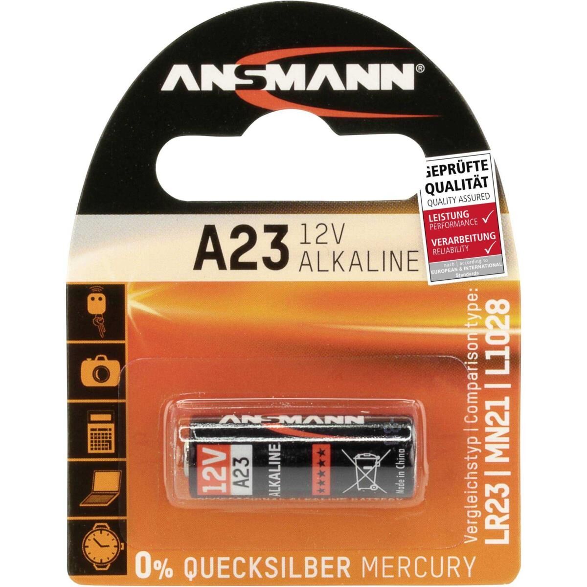 ANSMANN - Batterie 23A - Alkalisch