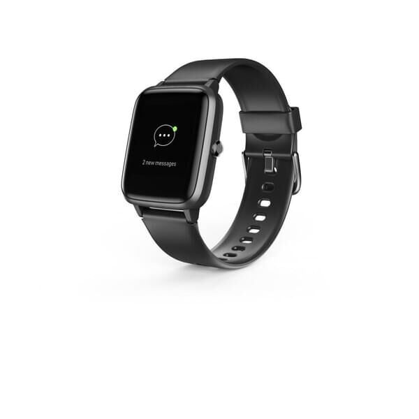Hama FitWatch 5910 schwarz Aktivitätsuhr - Smartwatch mit GPS