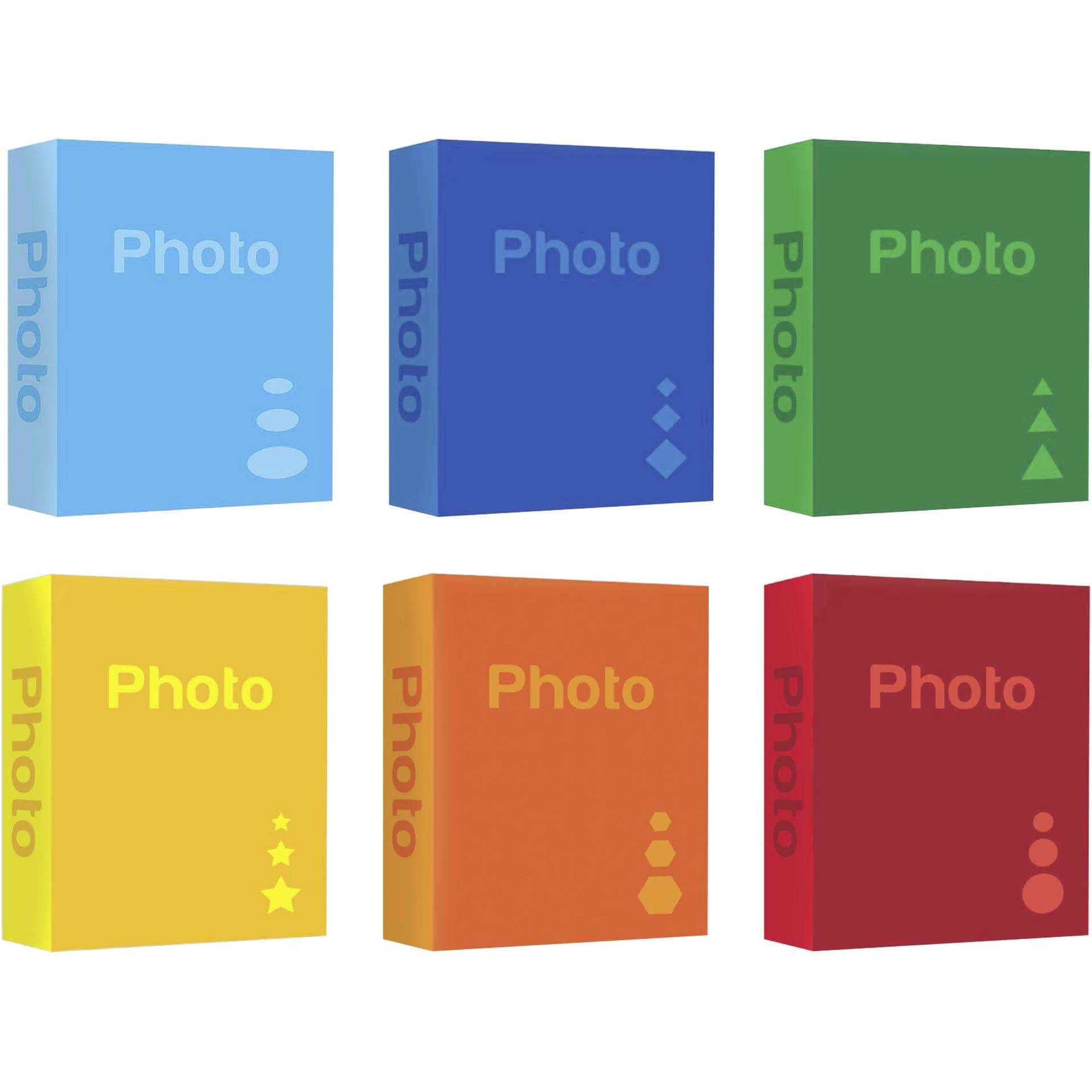 ZEP Basic farbl. sortiert 13x19 300 Fotos Einsteckalbum  BS57300