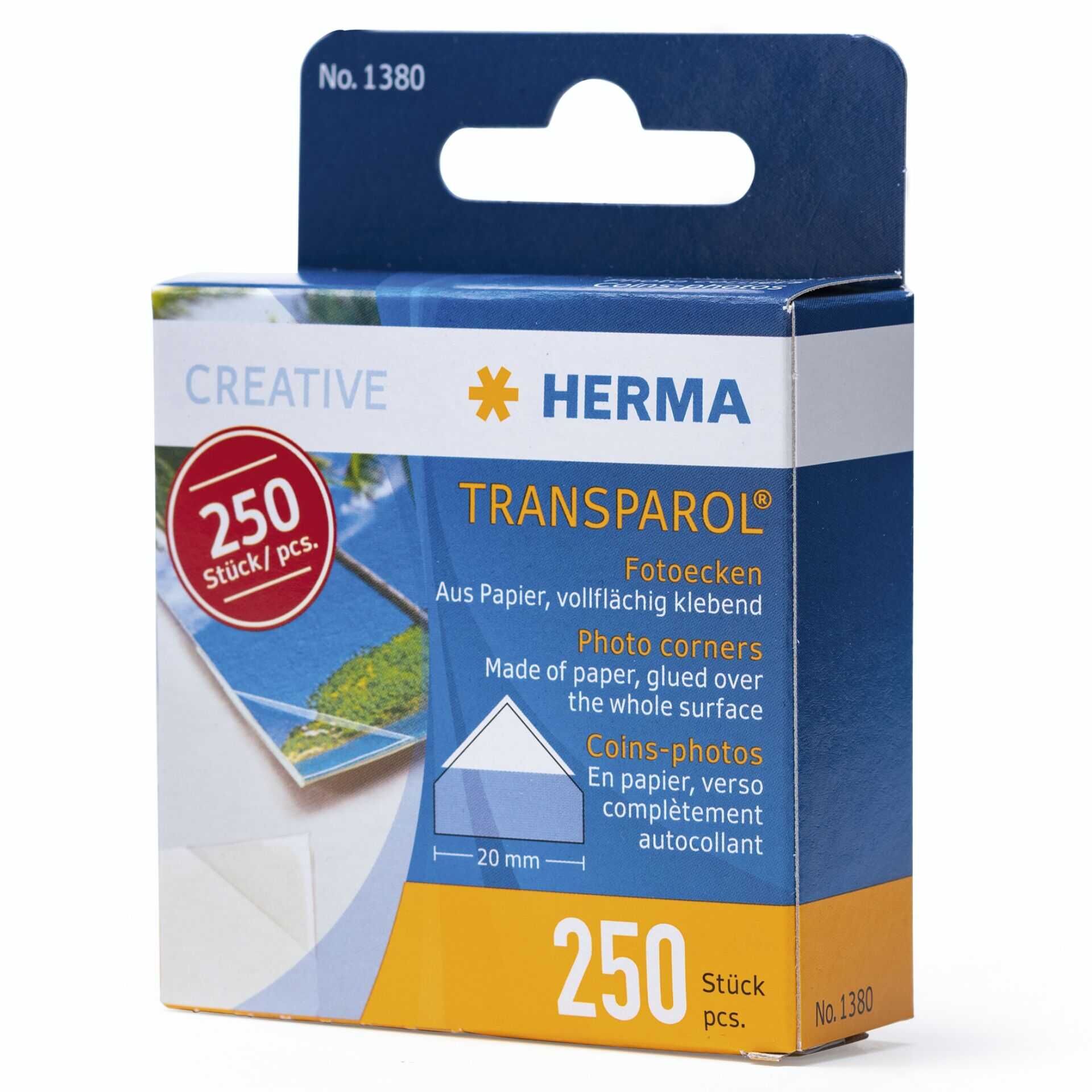 HERMA Transparol - Schutzecken x 250