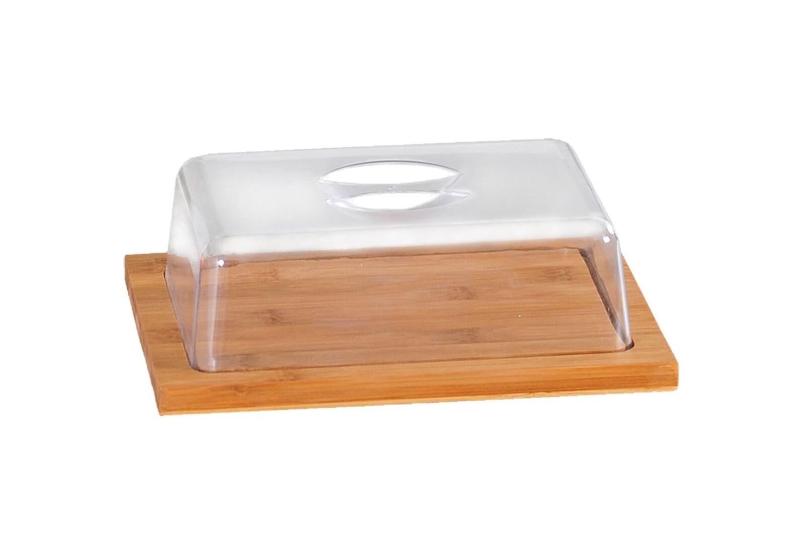 KESPER Käseglocke mit Kunststoffhaube 25x20x8cm