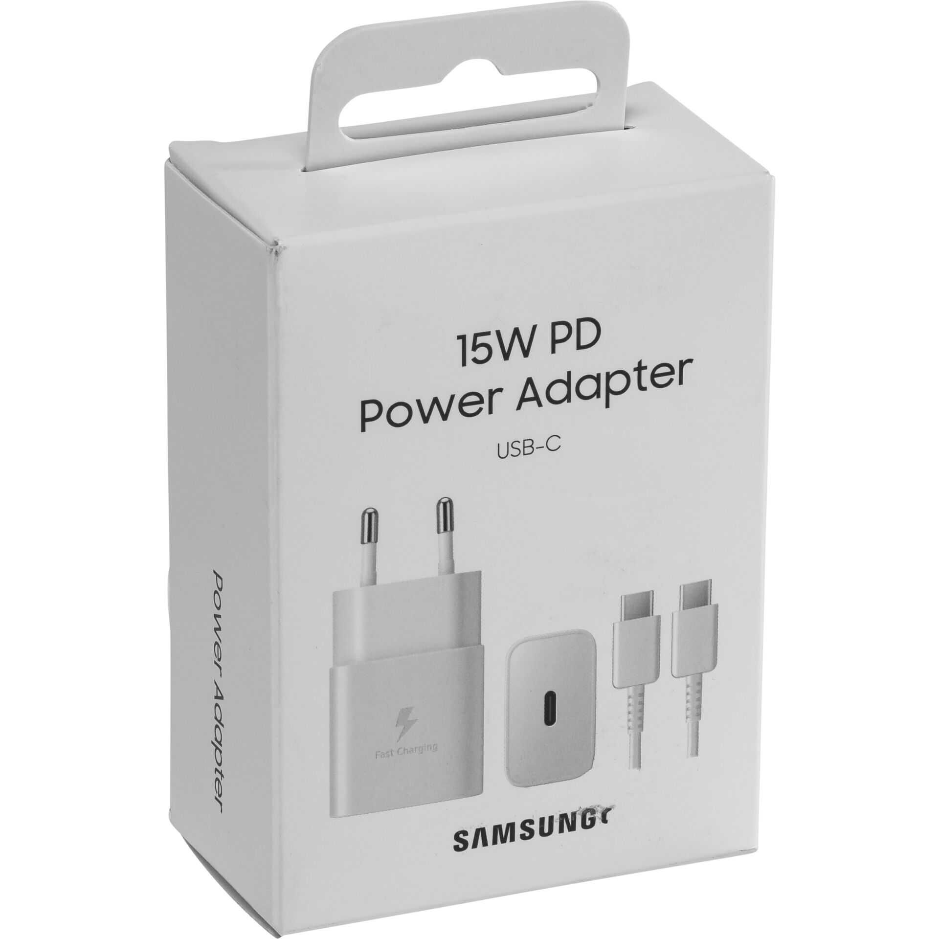 Samsung EP-T1510 - Netzteil - 15 Watt - 2 A - PD (USB-C) - weiß