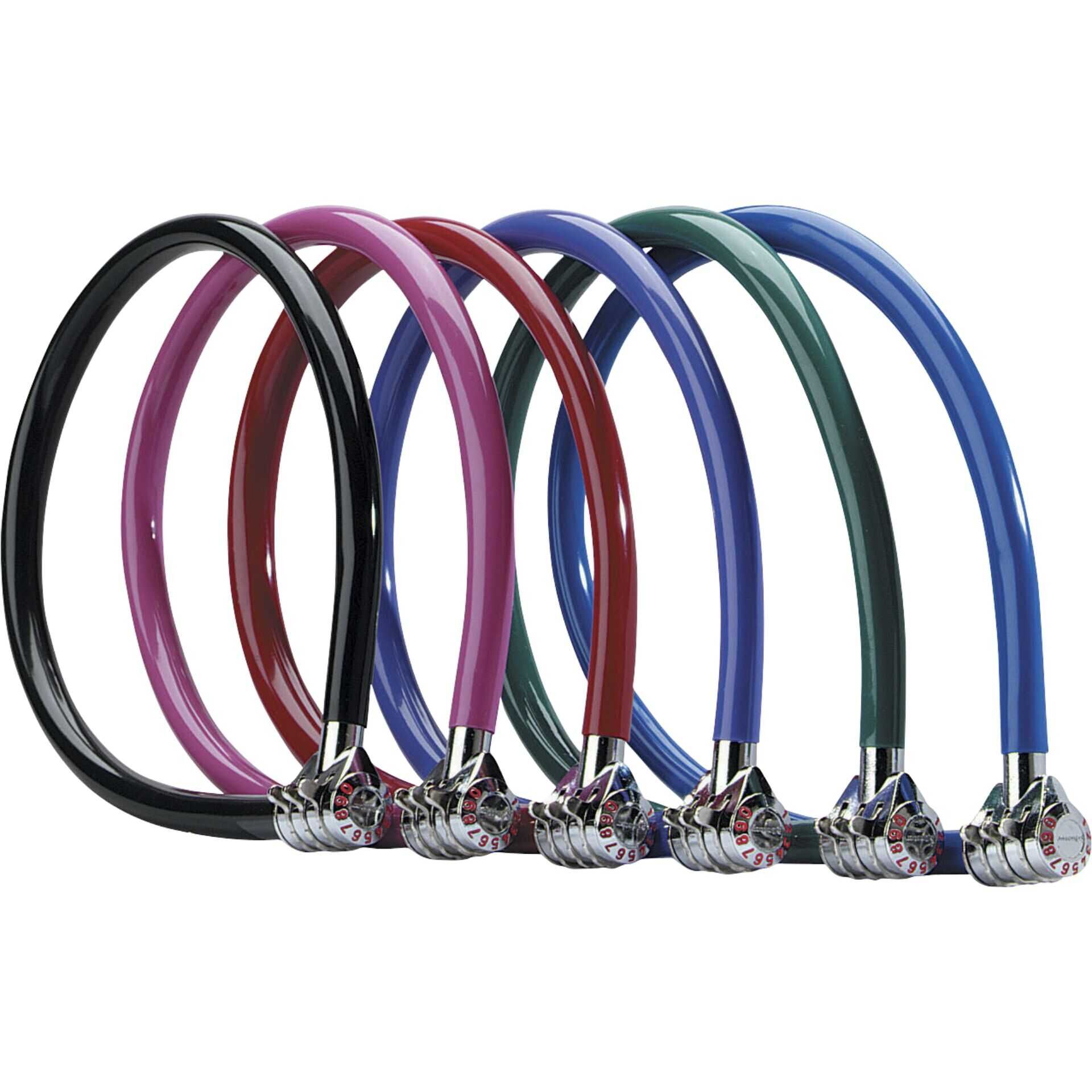 Master Lock Seilschl. aus Stahl mit 3-stelliger Zahlenkomb. 8631