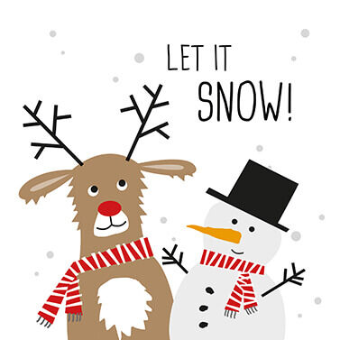 PPD Snow Friends 33x33 cm