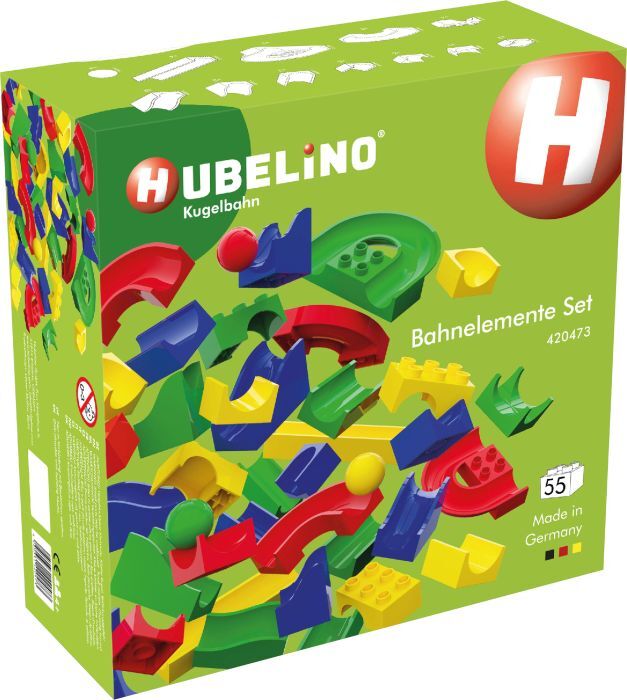 Hubelino, Bahnelemente Set, 55 Teile