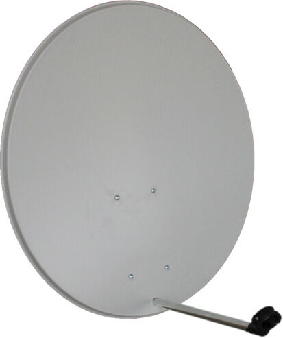 GIBERTINI Satelliten-Spiegel 85 cm Alu lichtgrau