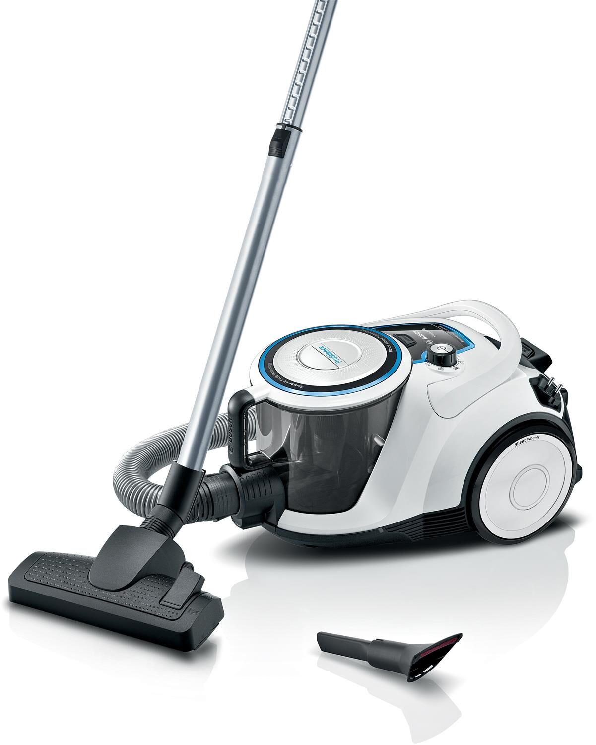 Bosch Beutelloser Bodenstaubsauger ProSilence SER6 BGC41LSIL