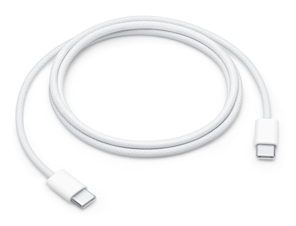 Apple MW493ZM/A, 1 m, USB C, USB C, Weiß