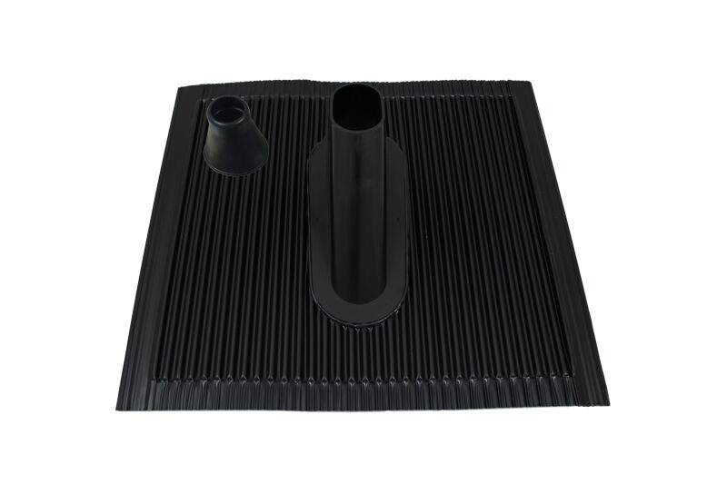 TELEVES Montageset für SPAHA 48/.. +  90 / Aluziegel schwarz SPAZ48S