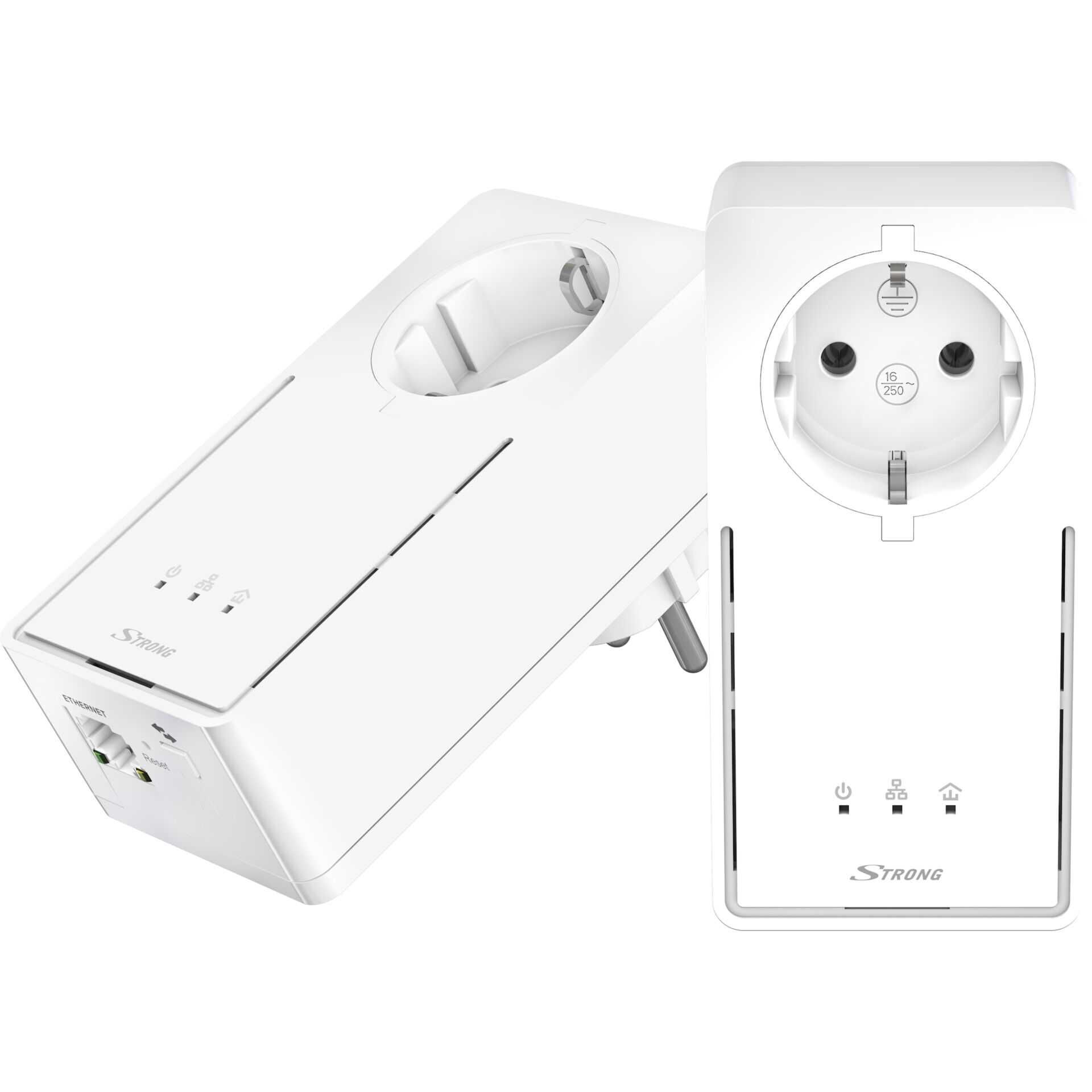 Strong POWERL2000DUOEU Powerline adapter Kit EU 2000 Mb