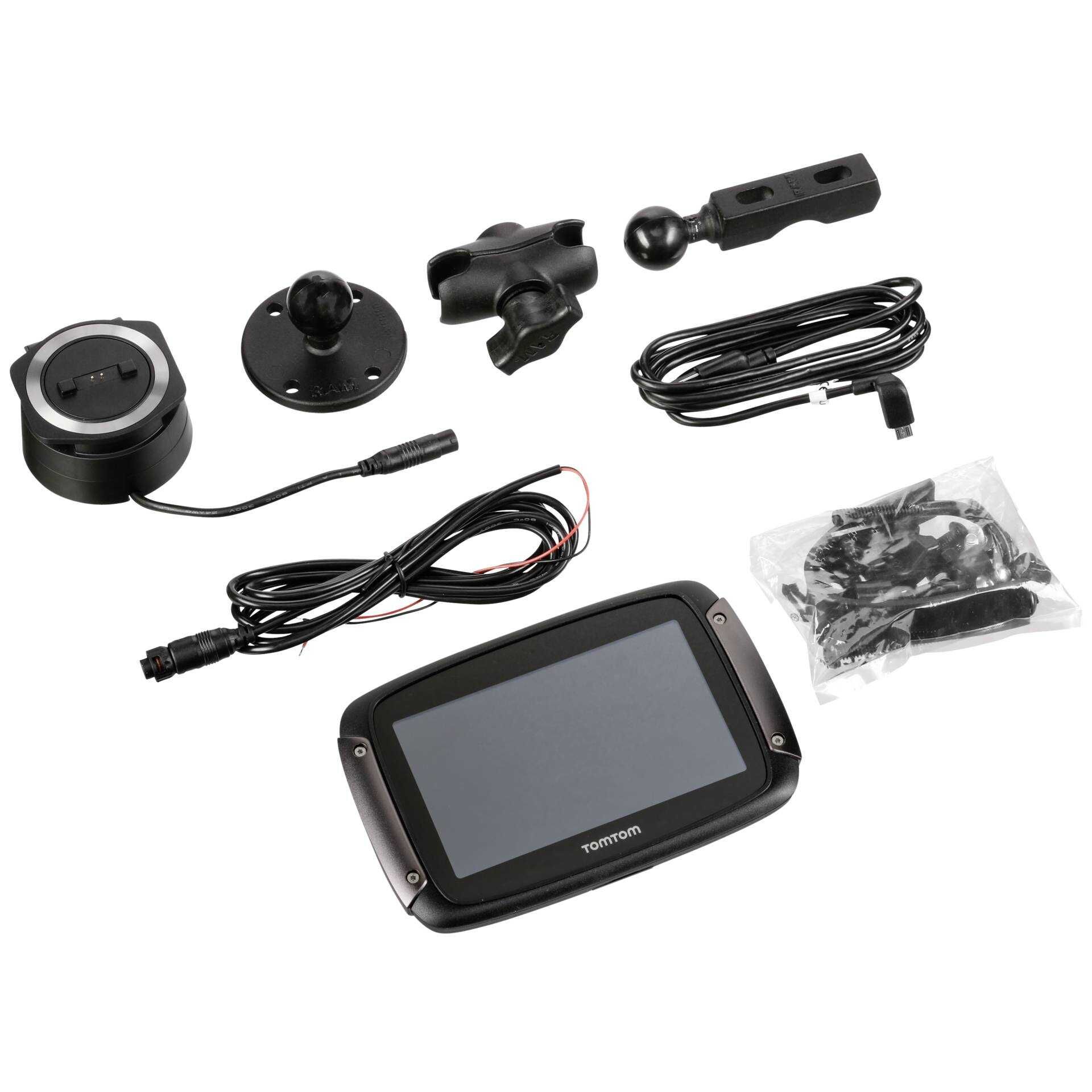 TomTom RIDER 500 - GPS-Navigationsgerät - Motorrad 4.3" Breitbild