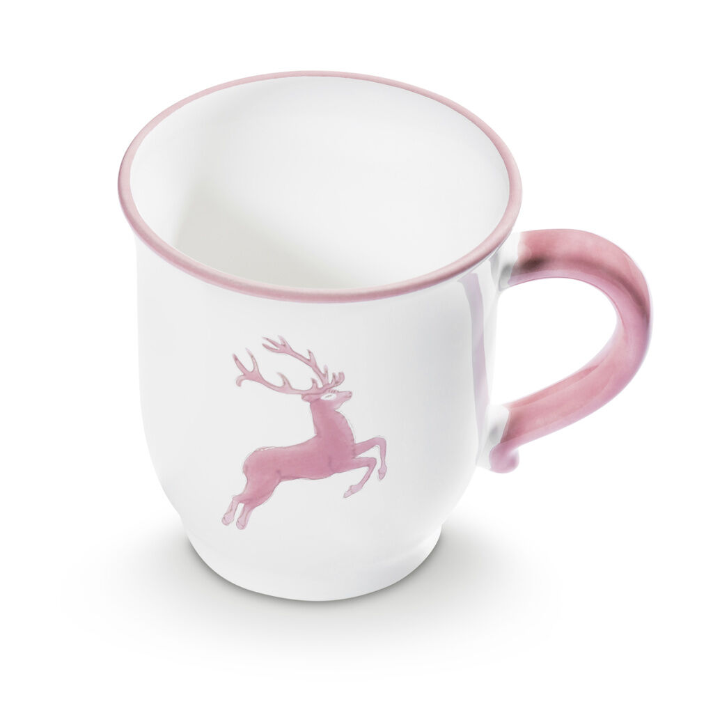 Gmundner Keramik Rosa Hirsch, Schokotasse (0,3L)