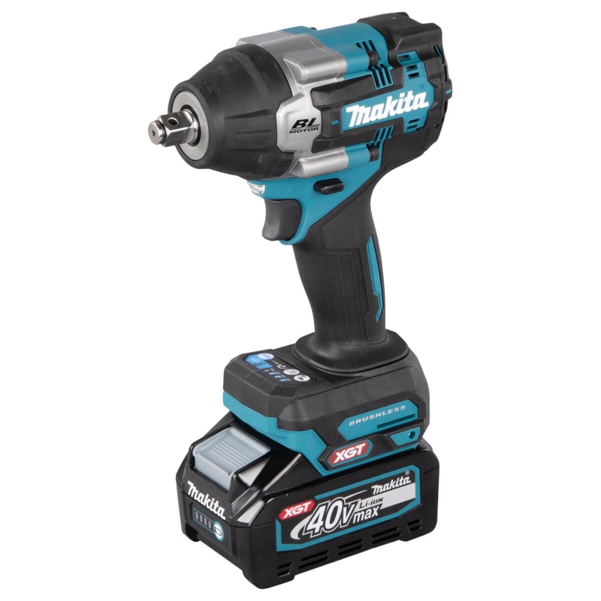 Makita Akku-Schlagschrauber XGT 40 V max • 1/2" • 760 Nm • 0 – 2.300 U/min