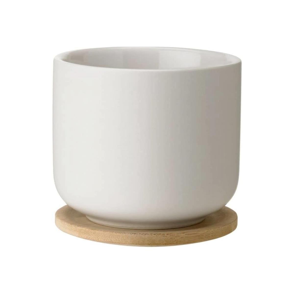 Stelton Becher mit Untersetzer Theo Sand 200 ml