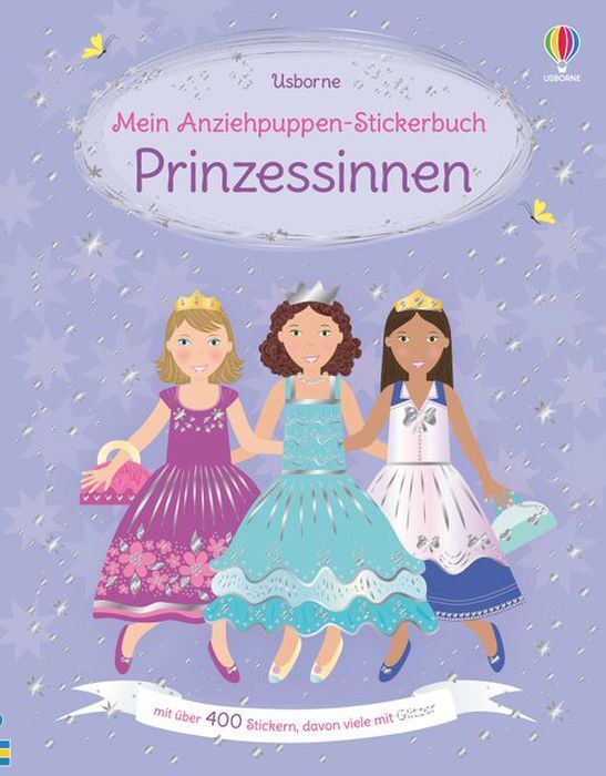 dtv Mein Anziehpuppen-Stickerbuch: Prinzessinnen 791510