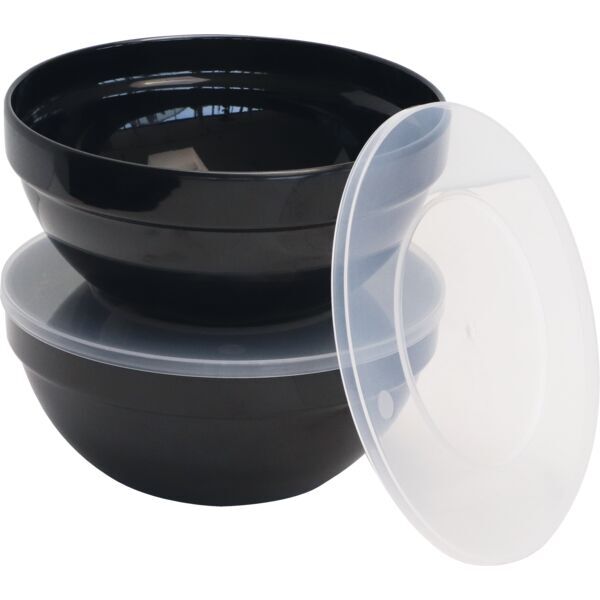 APS Casual Set 4-tlg., Inhalt: 1,80 Liter, Höhe: 90 mm, ø: 200 mm, schwarz