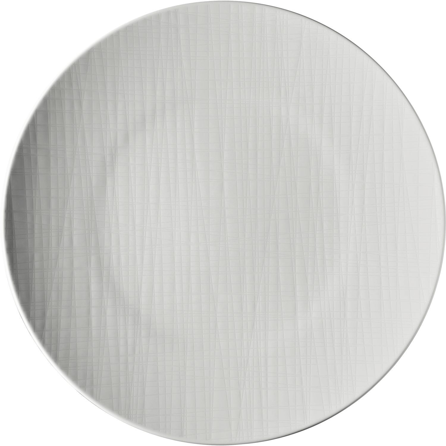 ROSENTHAL Mesh Teller flach, coup, ø: 330 mm, weiß