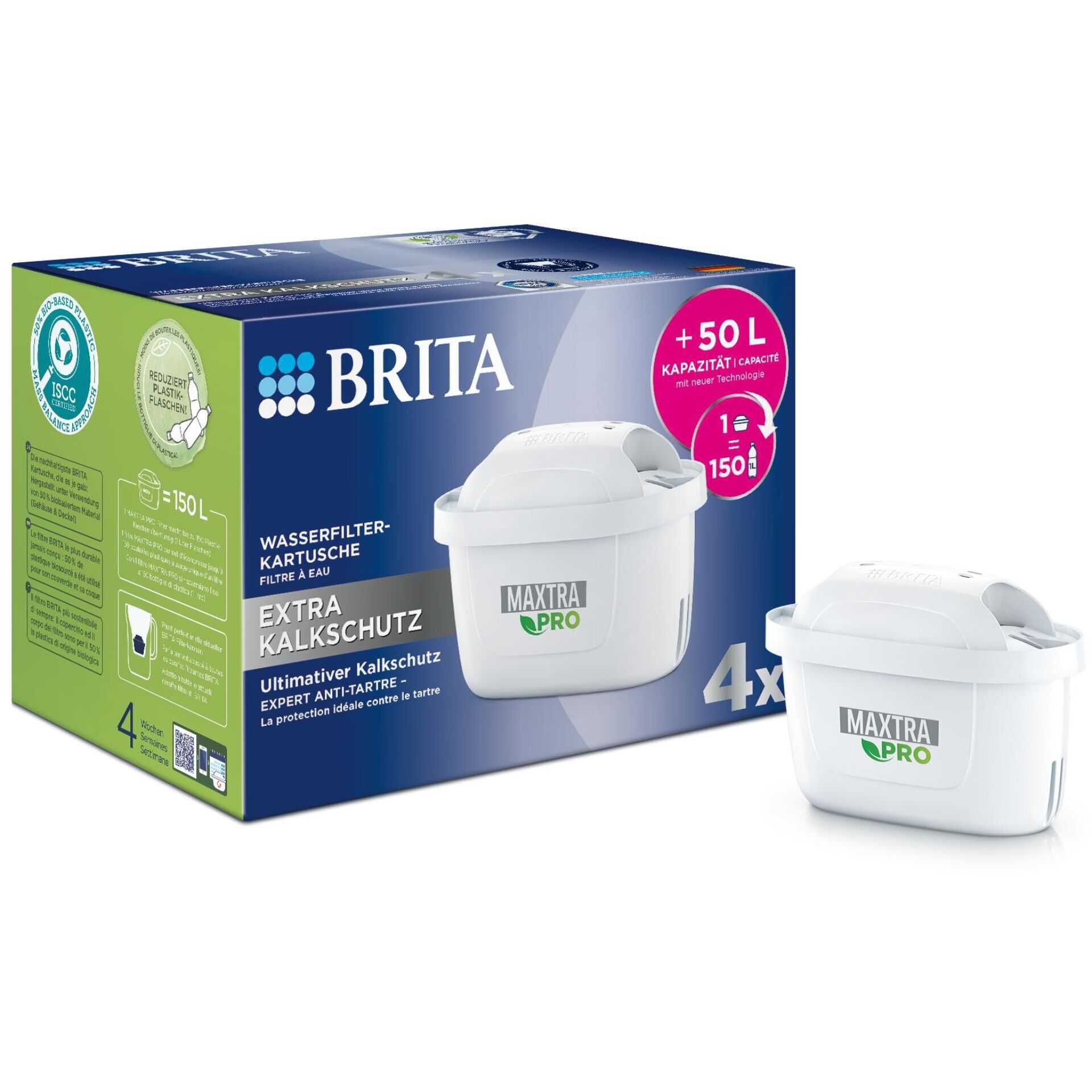 Brita MAXTRA PRO Extra Kalkschutz Pack 4