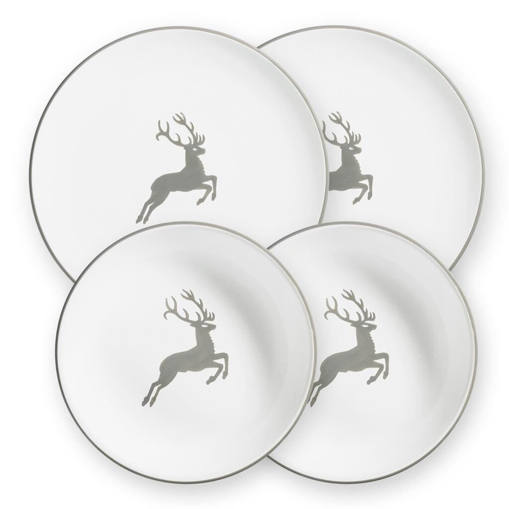 Gmundner Keramik Grauer Hirsch, Dinner für 2 Cup