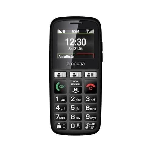 emporiaHAPPY  30 years anniversary edition - Feature Phone RAM 32 MB / 32 MB Schwarz