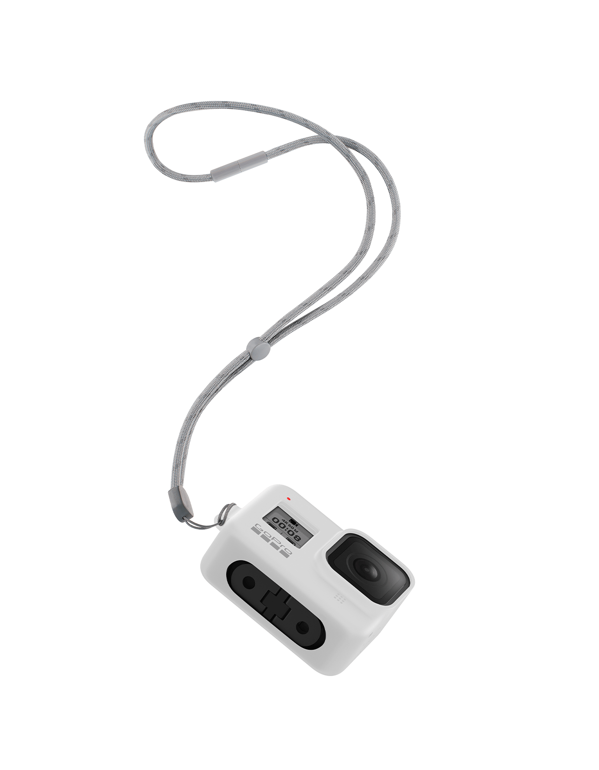 GoPro Hülle + Trageband HERO8, White Hot