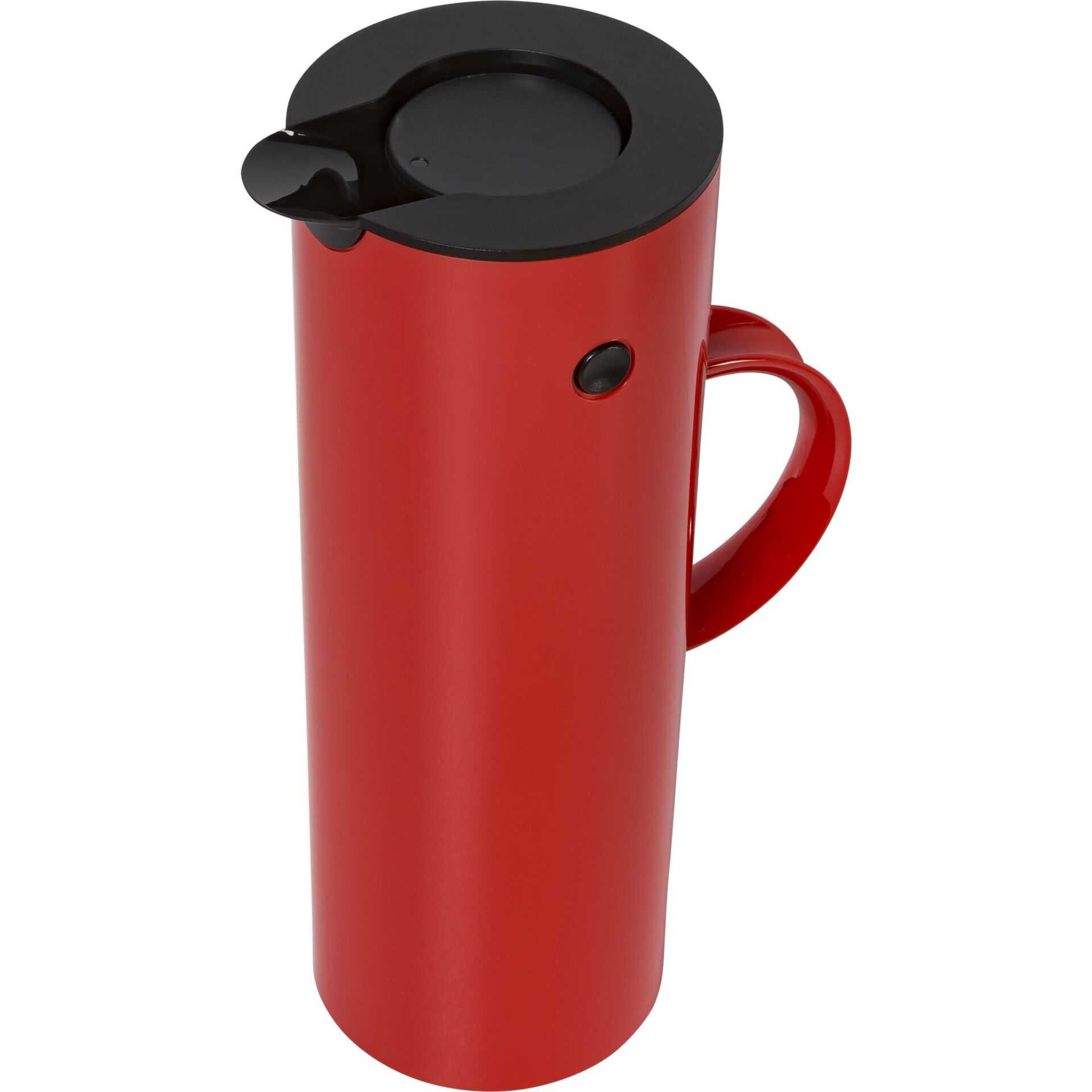 Stelton EM77 Isolierkanne 1 l. red