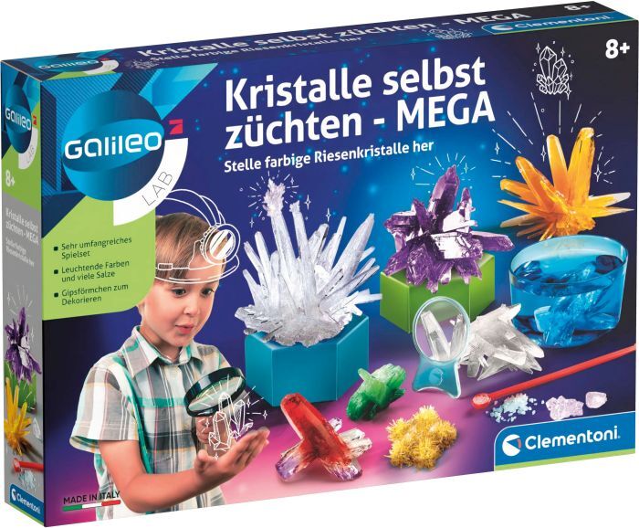 Clementoni Clementoni Galileo - Kristalle selbst züchten - Mega 59130