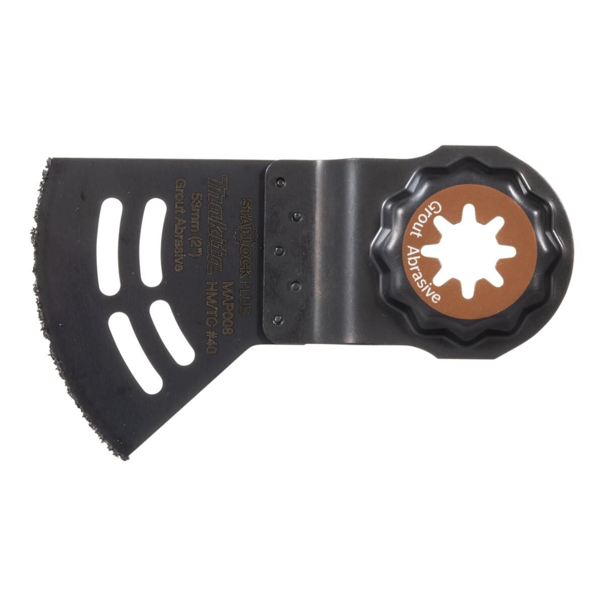 Makita Eintauchsägeblatt, 53 mm Starlock Plus • K40 • HM • MAP008 • Mörtel / Fließenkleber / Beton