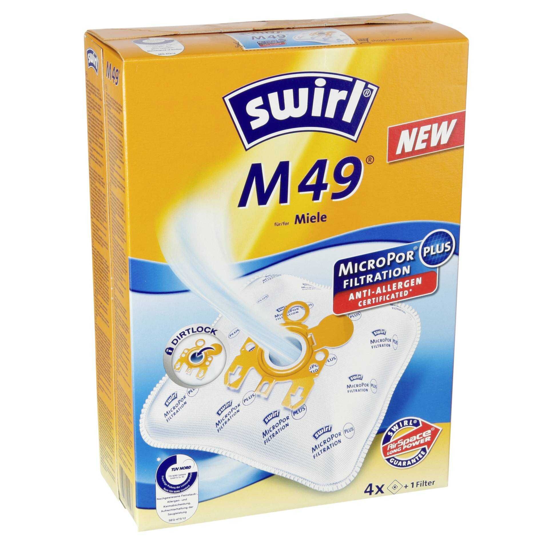 SWIRL Staubbeutel M49