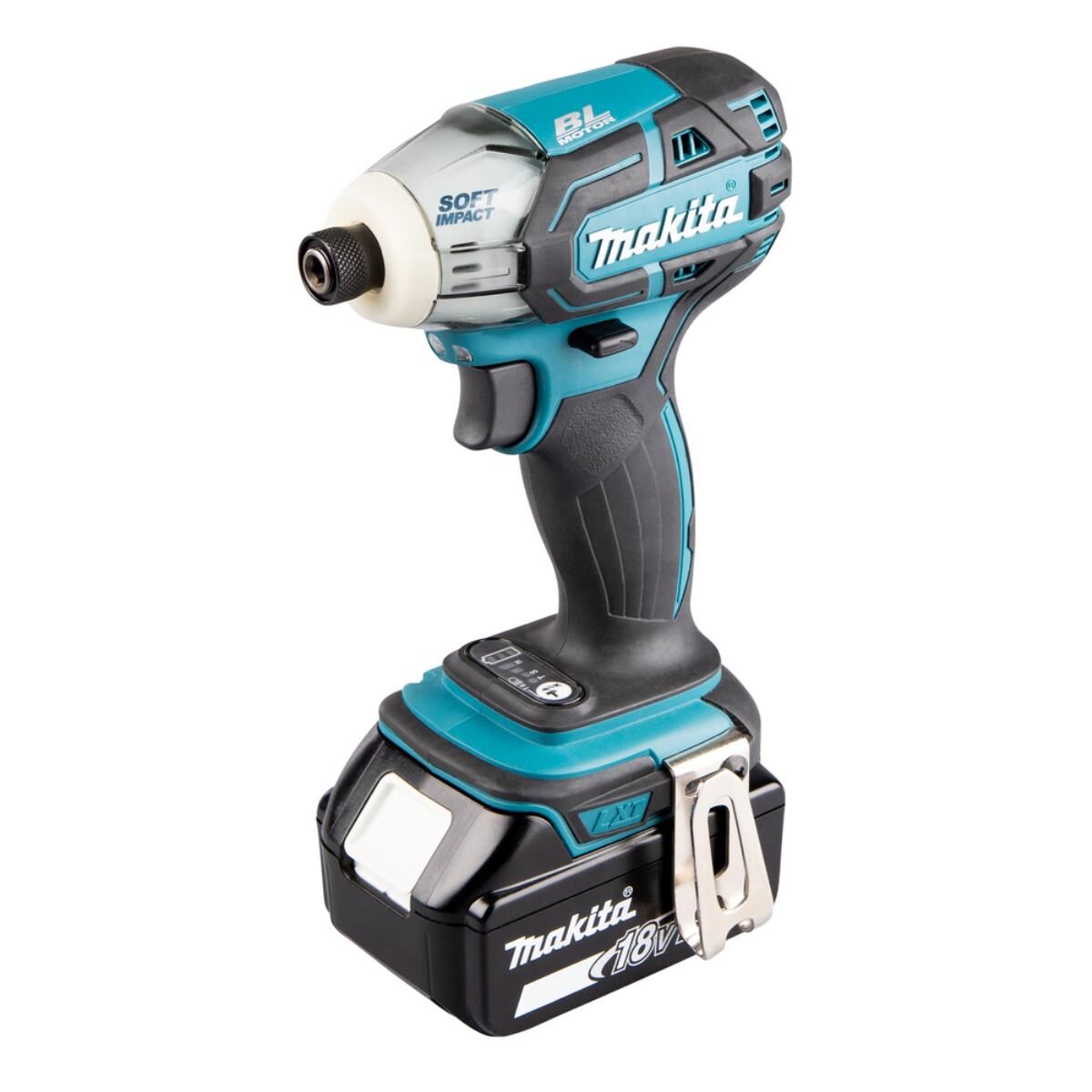 Makita Akku-Impulsschrauber LXT 18 V • 1/4" • 40 Nm • 0 - 3.200 U/min