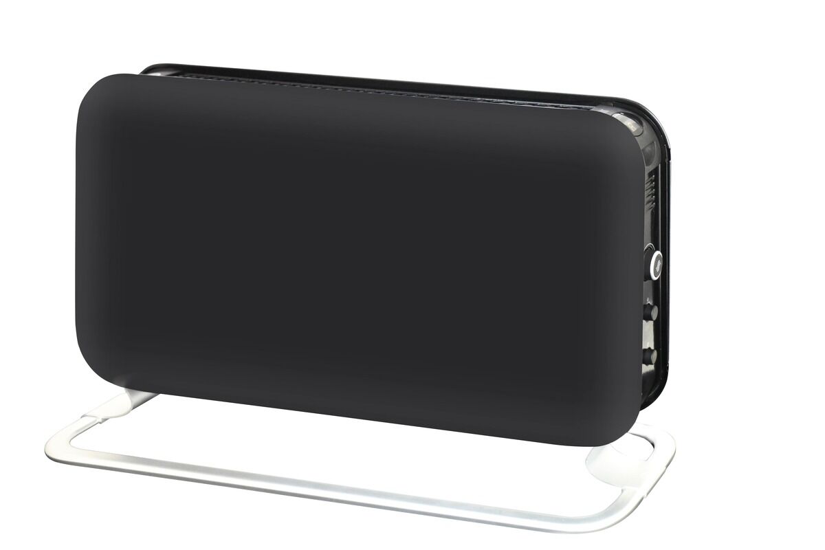 Mill Instant Led Konvektionsheizung, Schwarz