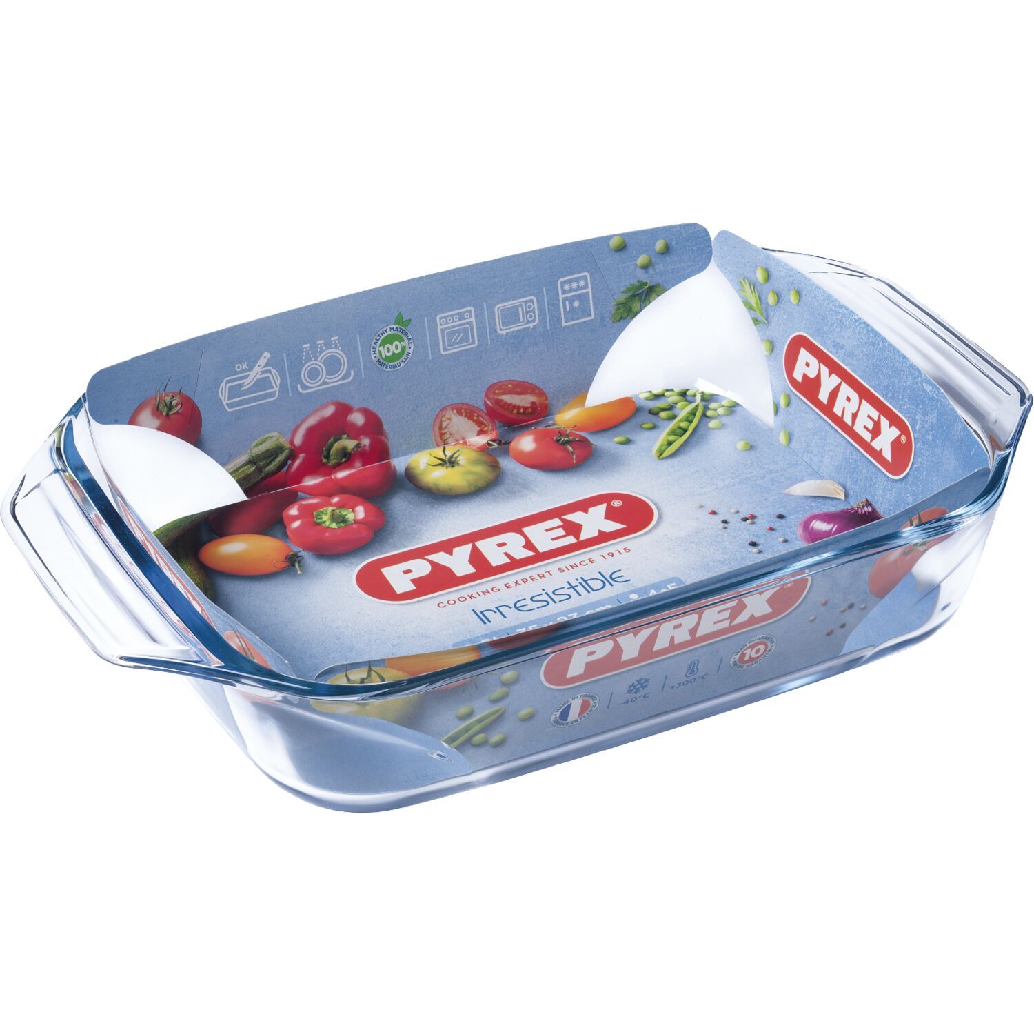 PYREX Bräter rechteckig, Inhalt: 3,10 Liter, Länge: 350 mm, Breite: 230 mm