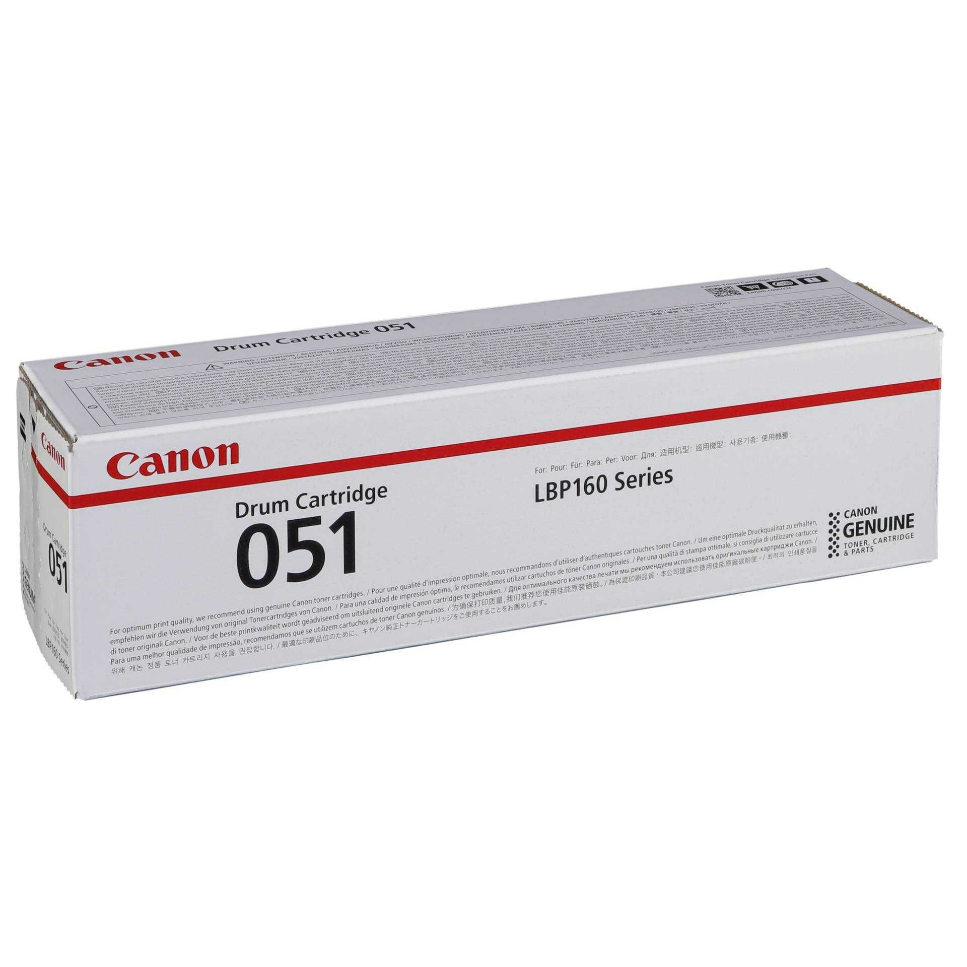 Canon 051 - Original - Trommel-Kit - für imageCLASS MF264, MF267, MF269; i-SENSYS LBP162, MF264, MF267, MF269; Satera LBP161