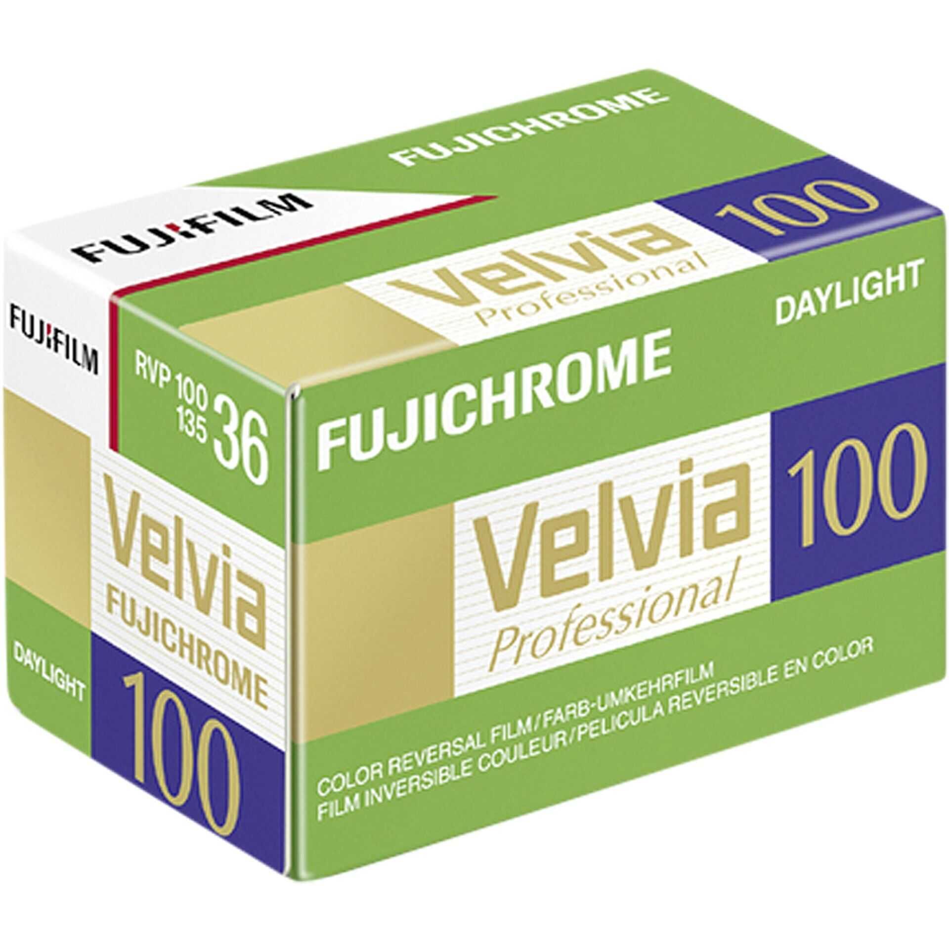 Fujifilm Fujichrome Velvia 100 Professional [RVP100] - Dia-Farbfilm - 135 (35 mm) - ISO 100 - 36 Belichtungen