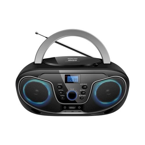 SILVA SCHNEIDER Radio 40W UKW CD USB MP3 LCD-Disp. 20Senderspeicher sw-si MPC 19.4 USB SW-SI