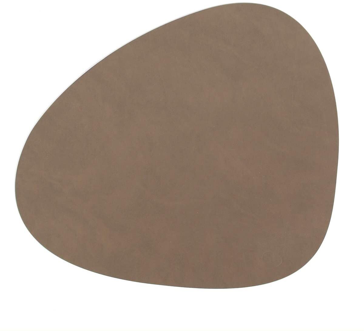 Lind DNA Table Mat Curve L Nupo Brown