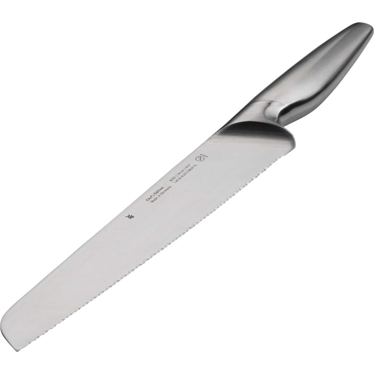 WMF 18.8202.6032, Brotmesser, 24 cm, Edelstahl, Edelstahl, Edelstahl, Edelstahl