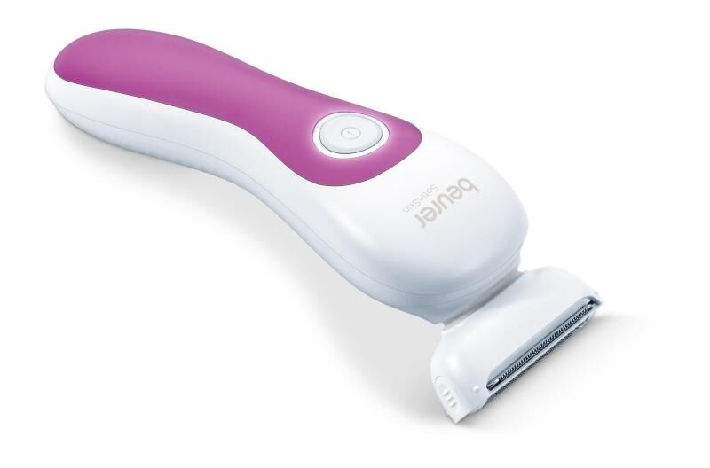 BEURER Epilierer Akku 2Stufen 4Aufsätze LED-Licht USB-C weiß-pink HL 36
